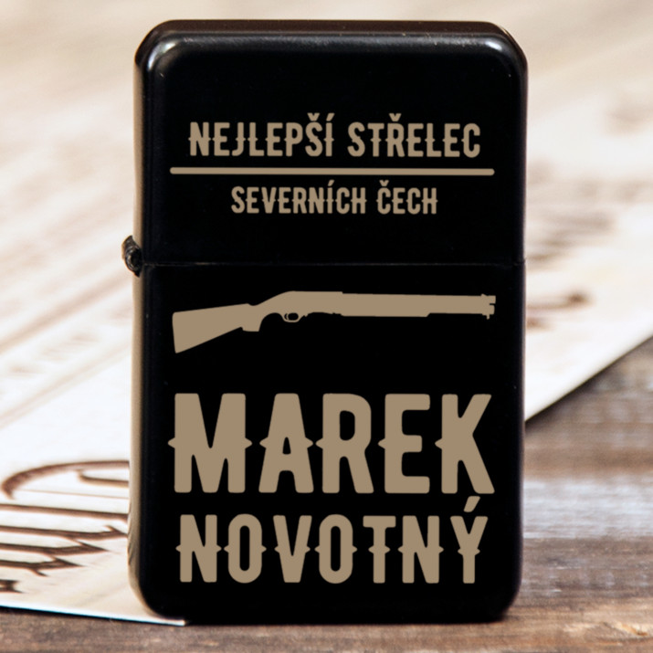 Nejlepší střelec - Zapalovač s gravírováním