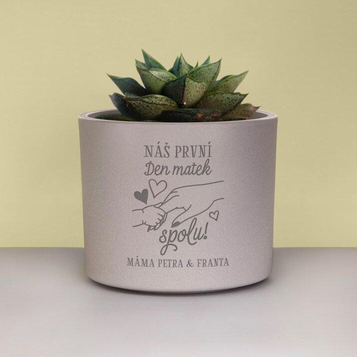 První den matek spolu - obaly na květináče