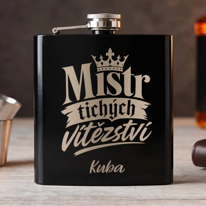 Placatka S Gravírováním K 25 Výročí Svatby Dárek Pro Muže: Mistr Tichých Vítězství