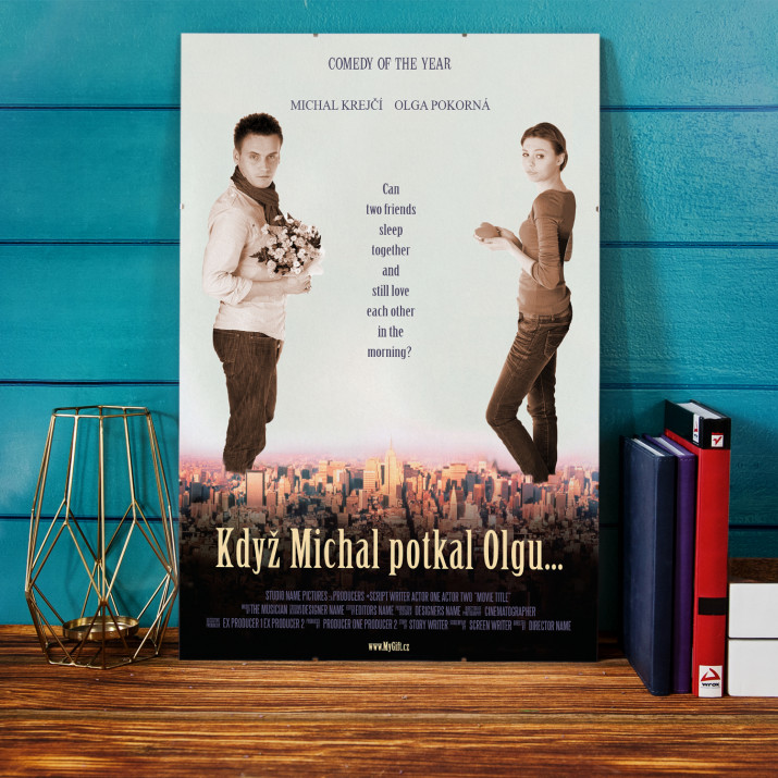 Filmový plakát Když Michal potkal Olgu