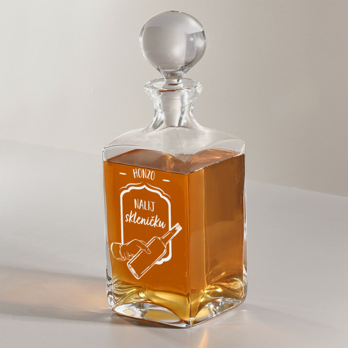 Nalij sleničku - Karafa na whisky 1l