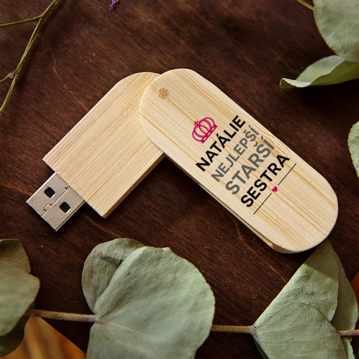 Dárek pro sestru - USB flash disk s potiskem