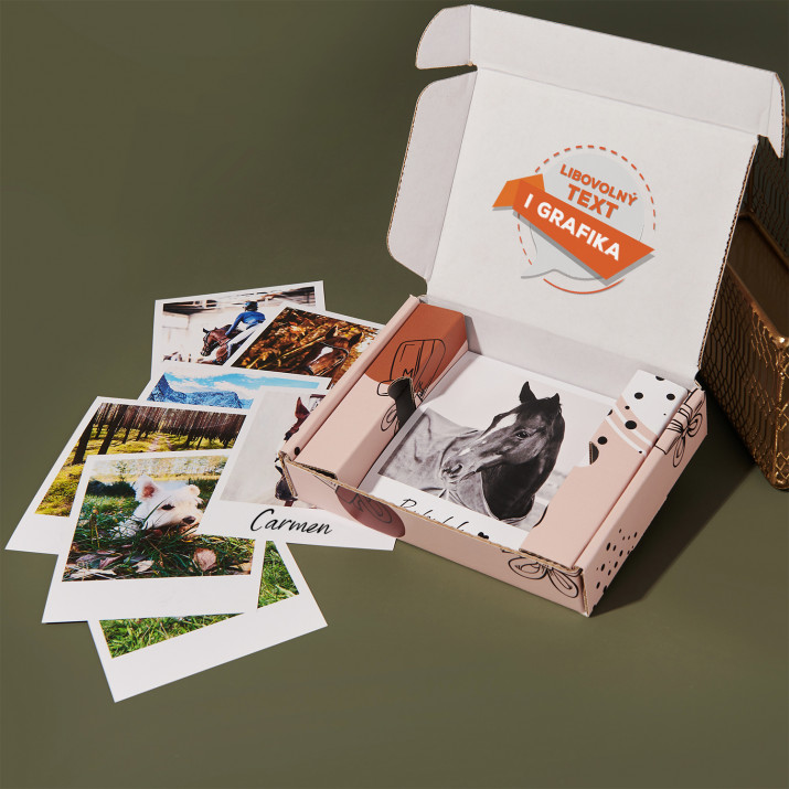 Vlastní projekt - Fotografie v kartonové krabici