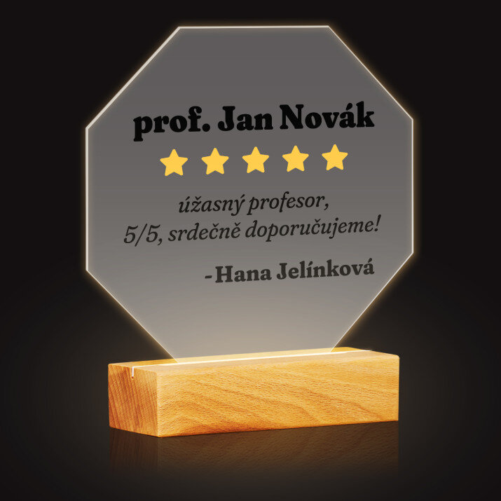 Promotor opinia - Osmiúhelník 