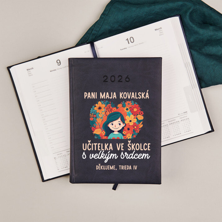 učitelka ve školce s velkým srdcem - Kalendář učitelka ve školce s velkým srdcem - Kalendář