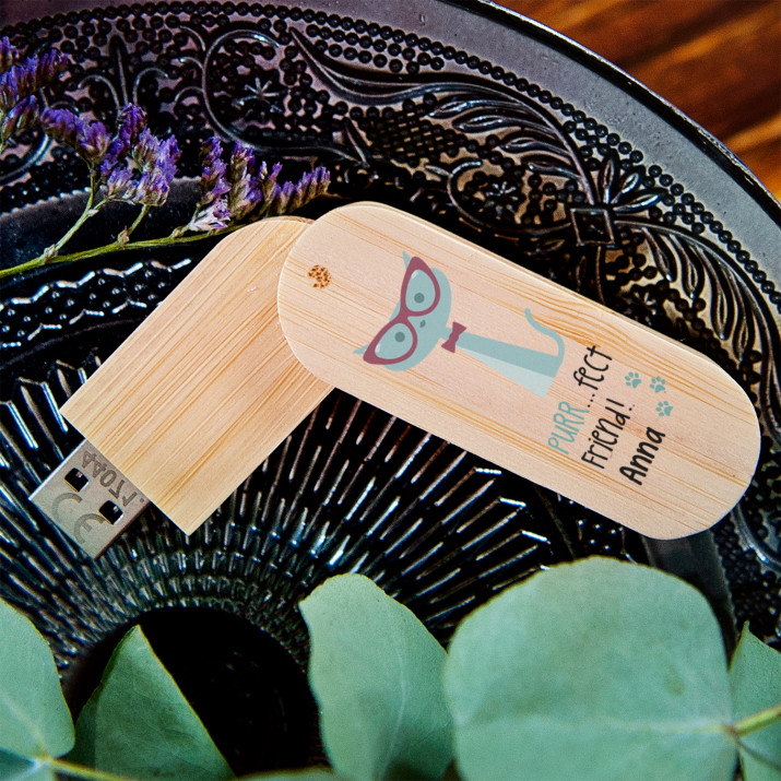 Purr...fect friend - USB flash disk s potiskem