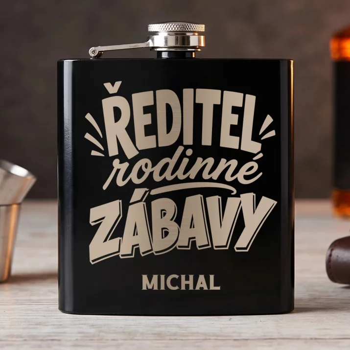 Placatka S Gravírováním Pro Bratra Dárek Pro Muže: Ředitel Rodinné Zábavy