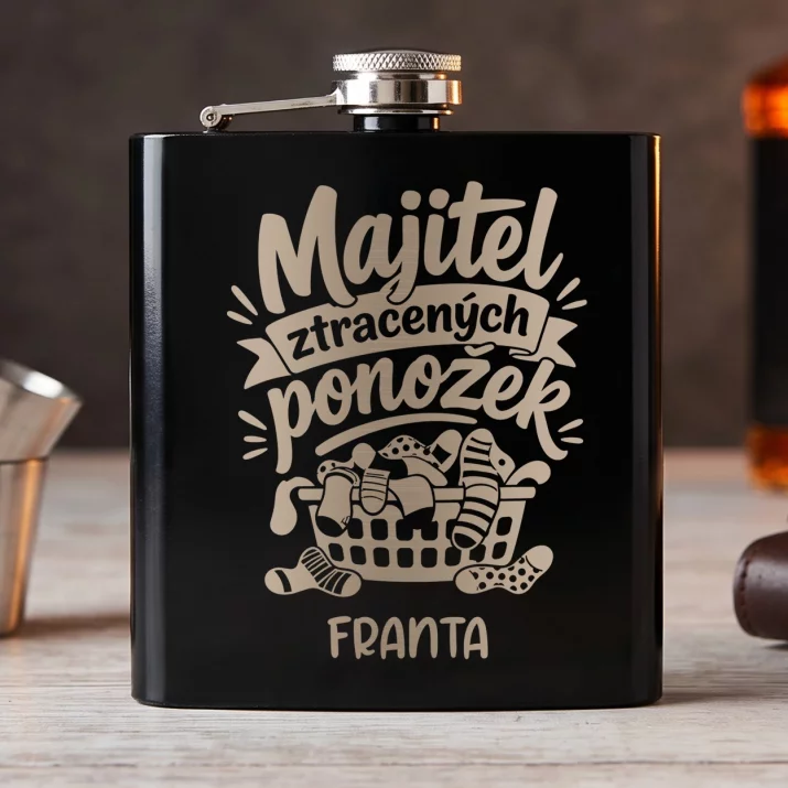 Placatka S Gravírováním Pro Muže Dárek Pro Muže: Majitel Ztracených Placatka S Gravírováním Pro Muže Dárek Pro Muže: Majitel Ztracených