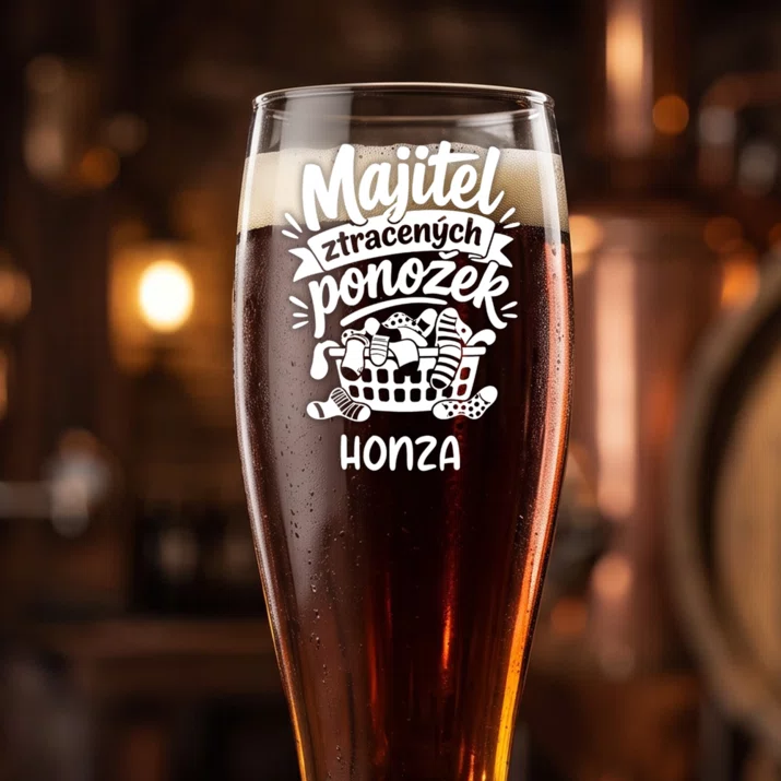 Sklenice Na Pivo S Gravírováním Pro Muže Dárek Pro Muže: Majitel Ztracených