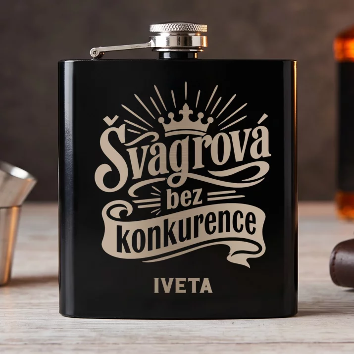 Placatka S Gravírováním Pro Švagrovou Dárek Pro Ženu: Švagrová Bez Konkurence Placatka S Gravírováním Pro Švagrovou Dárek Pro Ženu: Švagrová Bez Konkurence