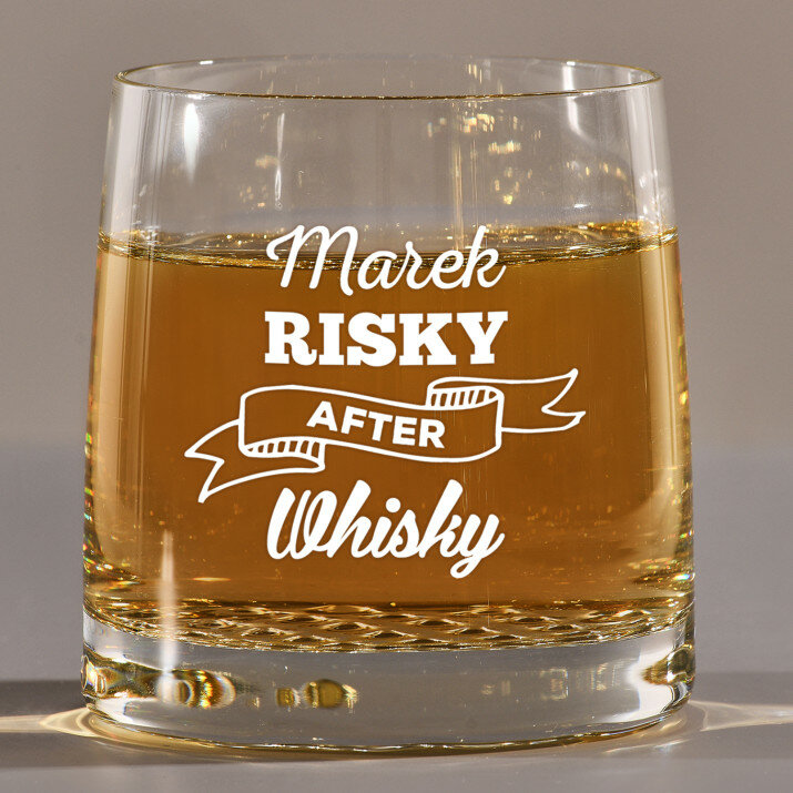 Risky after whisky - Sklenice na whisky