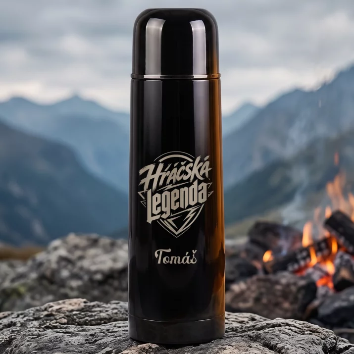 Termoska S Gravírováním Pro Gamera Dárek Pro Muže: Hráčská Legenda