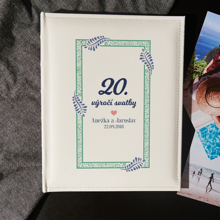 Výročí svatby - Personalizované fotoalbum