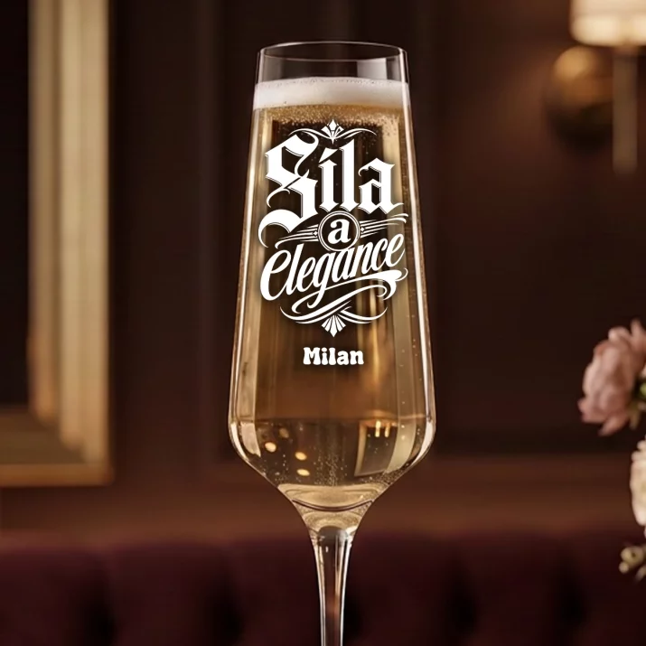 Sklenice Na Šampaňské K Valentýnu Dárek K Výročí Pro Muže: Síla A Elegance