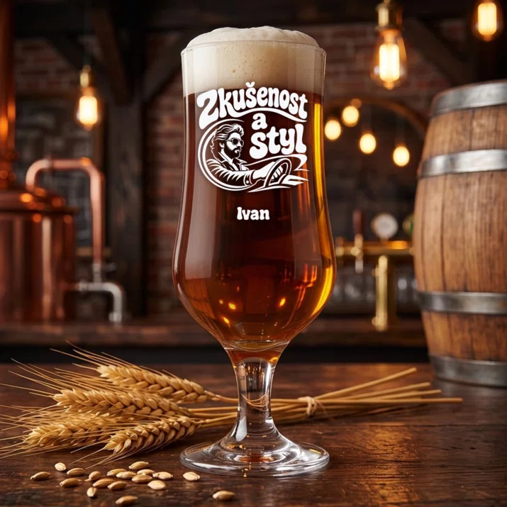 Pivní Sklenice Na Stopce K 45 Narozeninám Dárek Pro 45Letého Muže : Zkušenost A Styl Pivní Sklenice Na Stopce K 45 Narozeninám Dárek Pro 45Letého Muže : Zkušenost A Styl