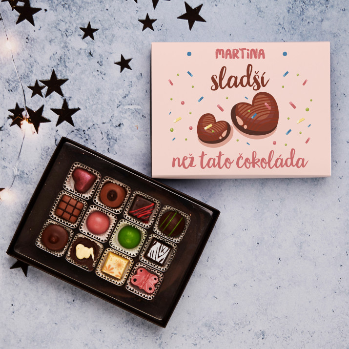 Sladší než čokoláda - Belgické čokoládové pralinky