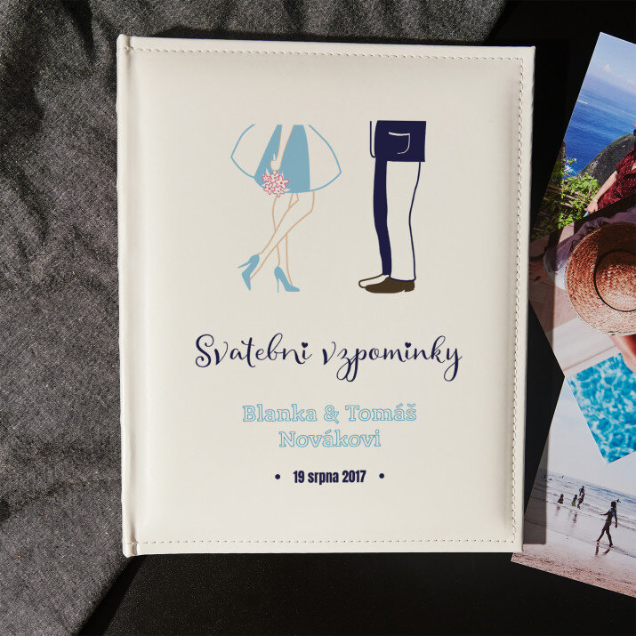 Svatební vzpomínky - Personalizované fotoalbum