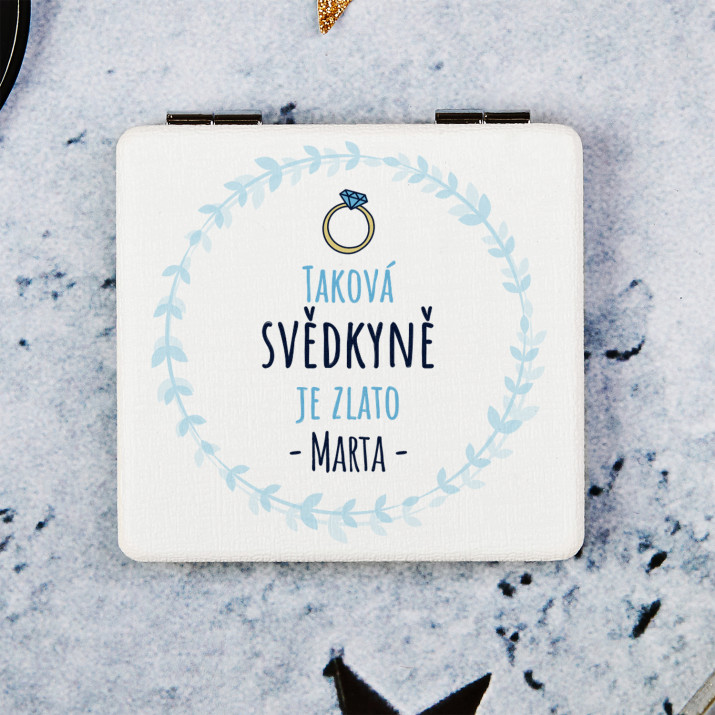 Svědkyně je zlato - Zrcátko do kabelky