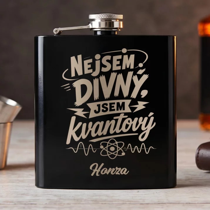 Placatka S Gravírováním Pro Fyzika Dárek Pro Muže: Nejsem Divný, Jsem Placatka S Gravírováním Pro Fyzika Dárek Pro Muže: Nejsem Divný, Jsem