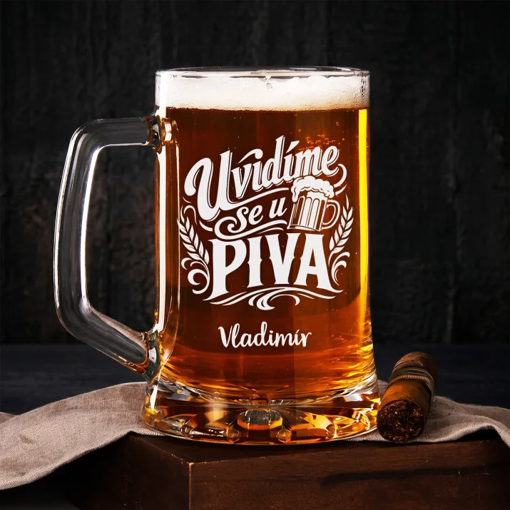 Půllitr Na Pivo Na Rozloučenou Pro Kolegu Z Práce Dárek Pro Muže: Setkání U Piva Půllitr Na Pivo Na Rozloučenou Pro Kolegu Z Práce Dárek Pro Muže: Setkání U Piva