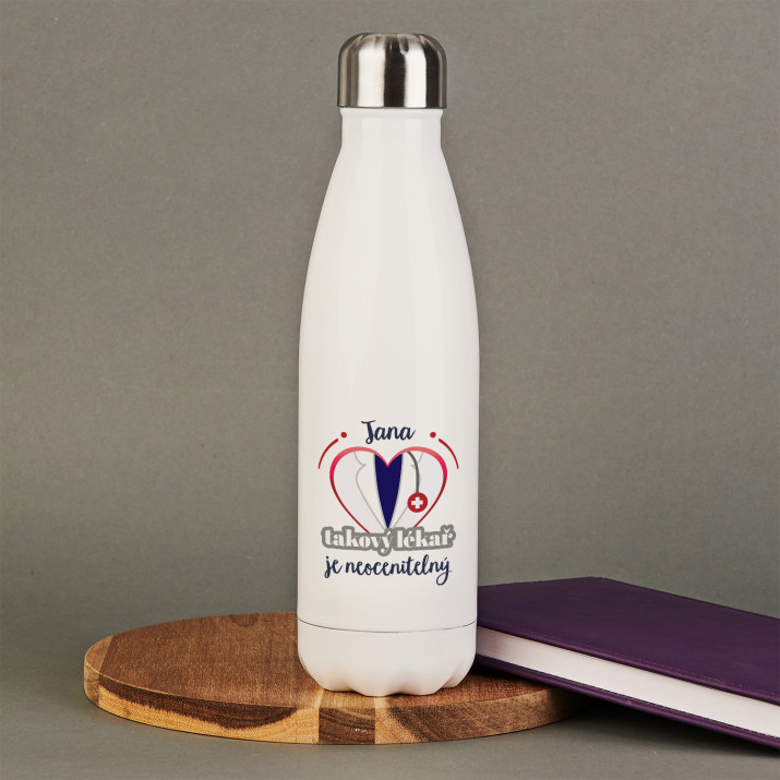 Takový lékař je neocenitelný - Láhev na vodu 500ml