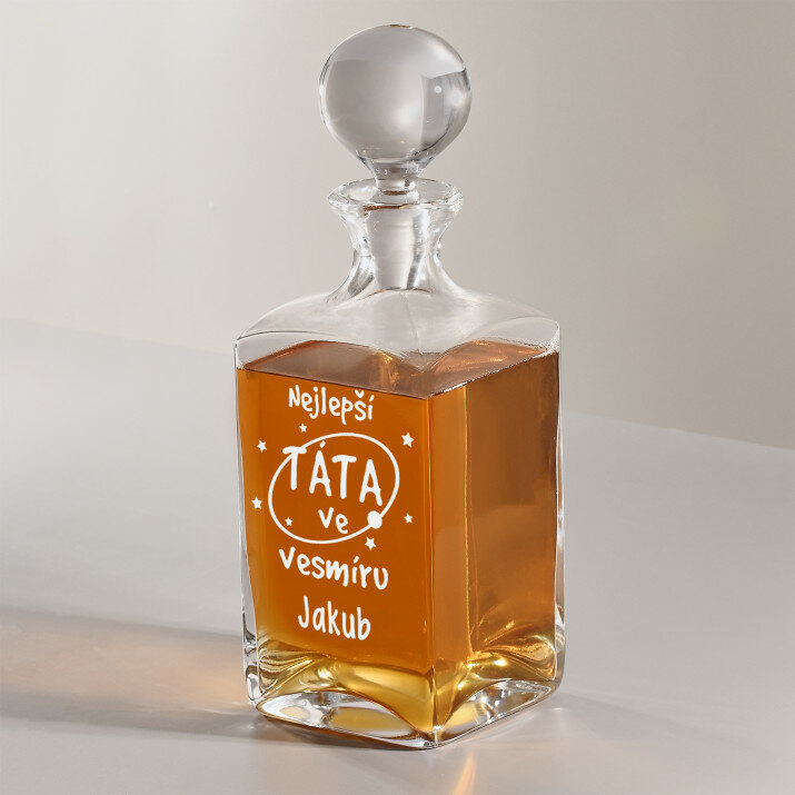 Táta ve vesmíru - Karafa na whisky 1l