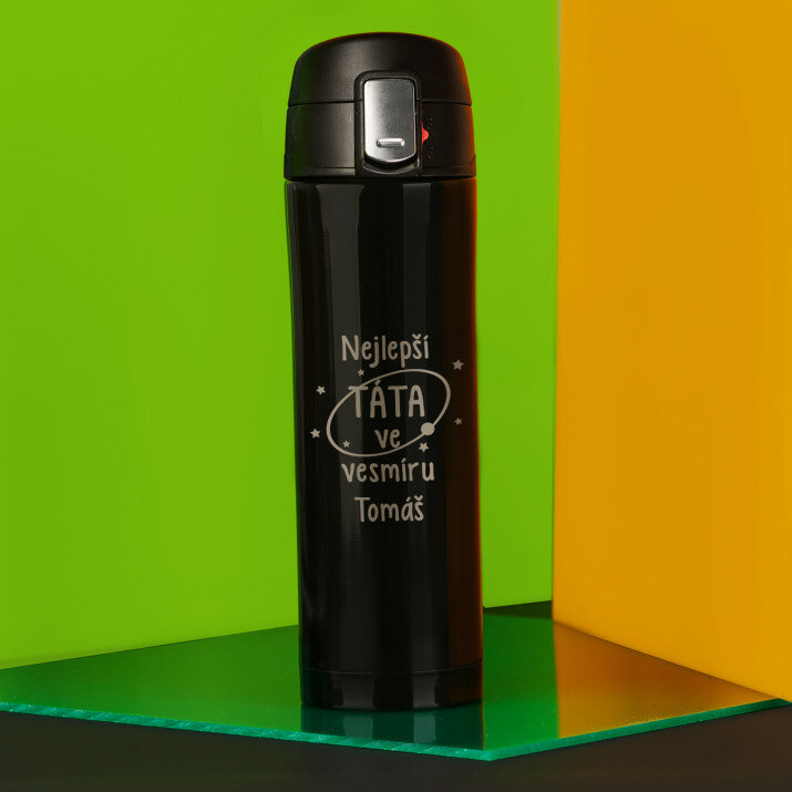 Táta ve vesmíru - Termohrnek 440 ml