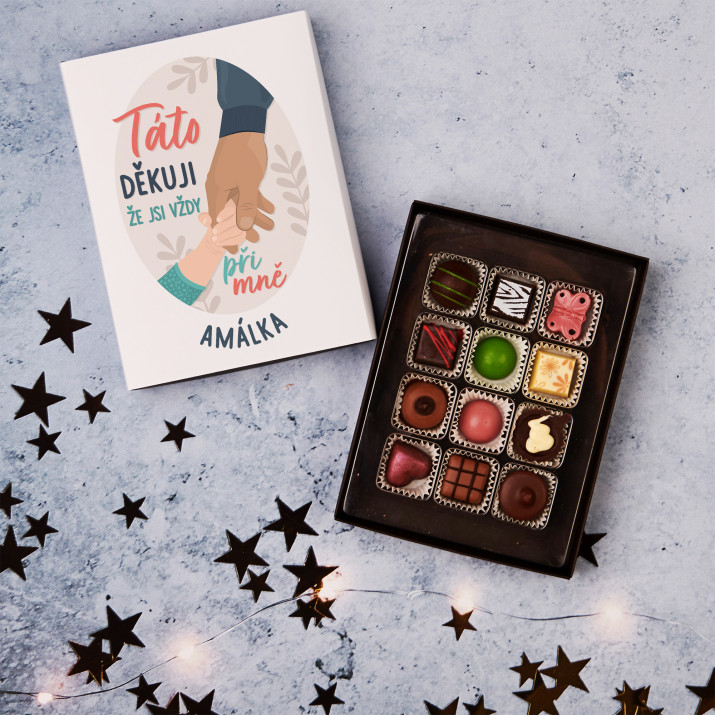 Tati, děkuji, že jsi - Pralinky z belgické čokolády