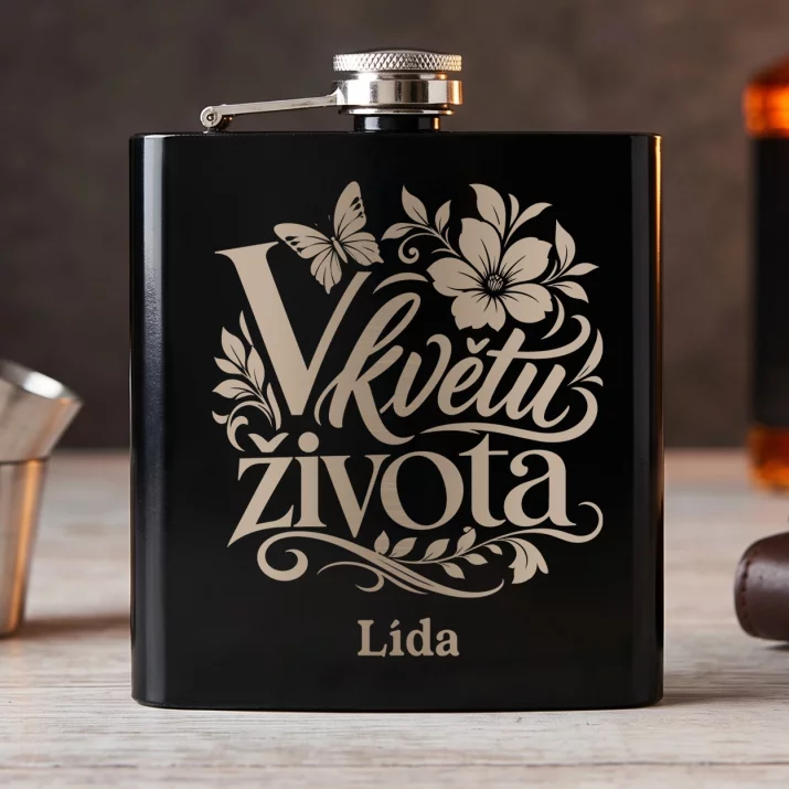 Placatka S Gravírováním Ženě K 50 Narozeninám Dárek K 50 Narozeninám Pro Ženu: V Květu Života