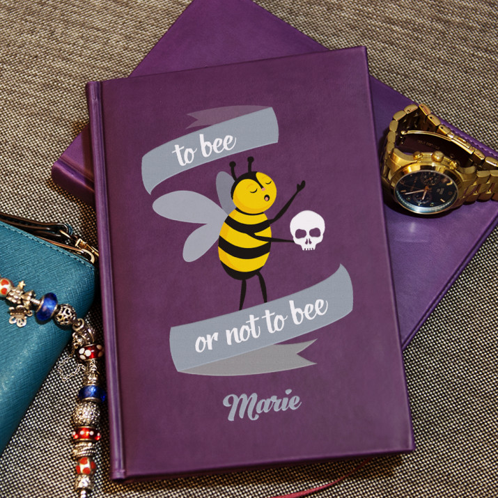 To bee or not to bee - Zápisník A5 s potiskem
