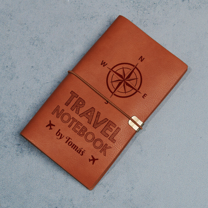 Travel Notebook - zápisník v retro stylu