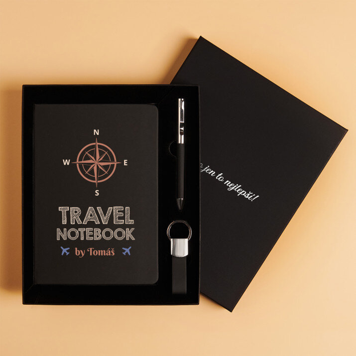 Travel notebook - Sada se zápisníkem