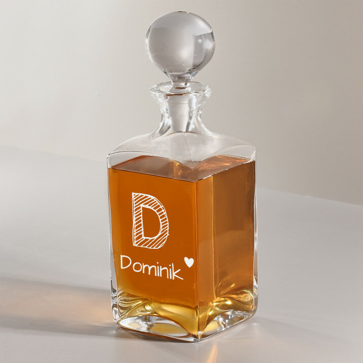 Tvé jméno - Karafa na whisky 1l