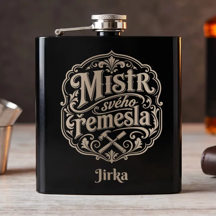 Placatka S Gravírováním Ke Dni Chlapců V Práci Dárek Pro Přítele Muže: Mistr Svého Řemesla