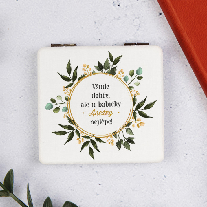 U babičky je nejlépe - Zrcátko do kabelky