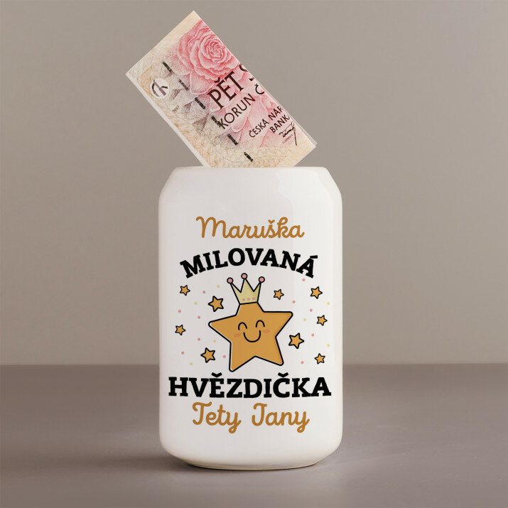 Milovaná hvězdička - Pokladnička