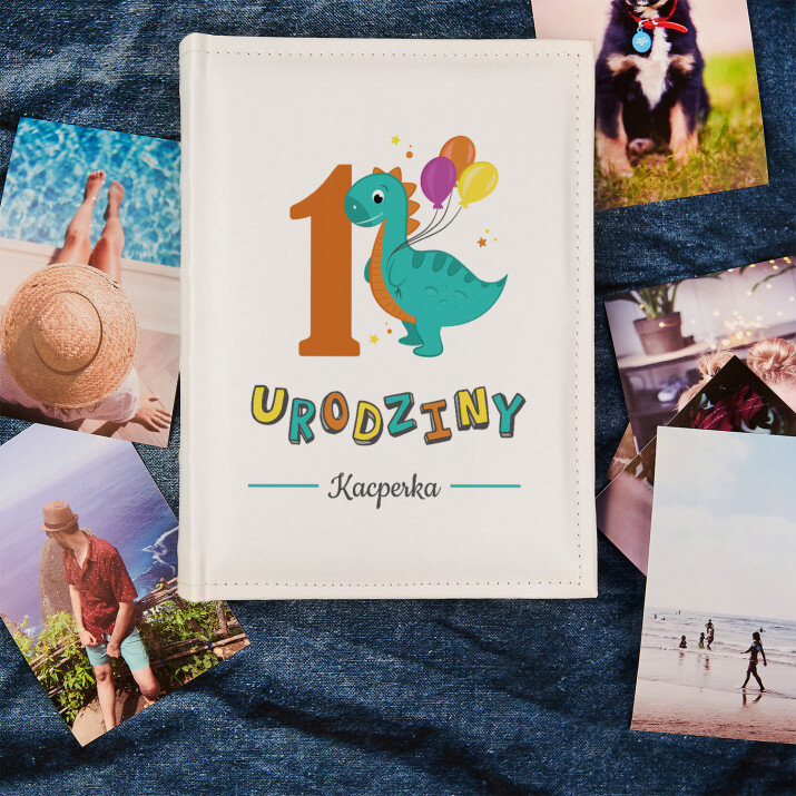 Narozeniny dinosaur - Personalizované fotoalbum