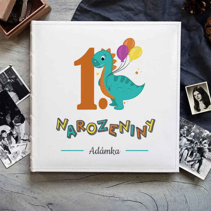 Narozeniny dinosaur - Personalizované fotoalbum Narozeniny dinosaur - Personalizované fotoalbum