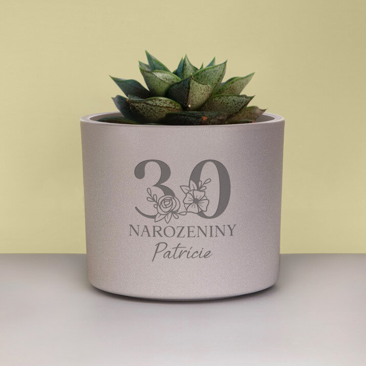 Narozeniny Květy - obaly na květináče