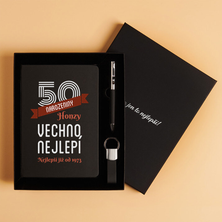 narozeniny všechno nejlepší - Sada se zápisníkem narozeniny všechno nejlepší - Sada se zápisníkem