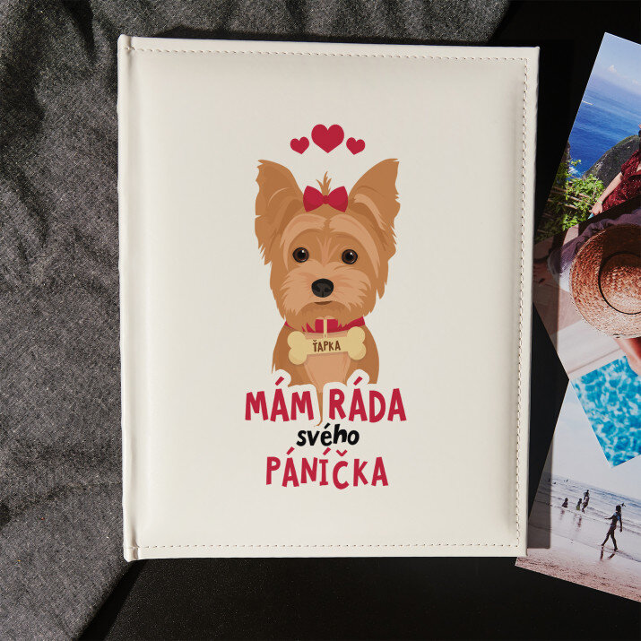 Mám ráda svého páníčka - Personalizované fotoalbum