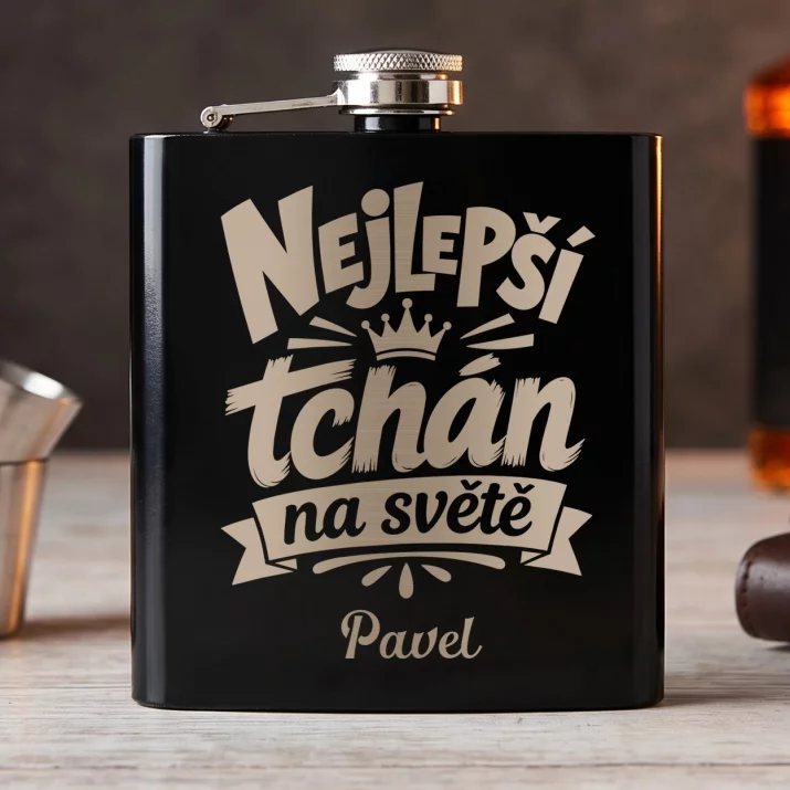 Placatka S Gravírováním Pro Tchána Dárek Ke Dni Otců Pro Muže: Nejlepší Tchán Na Světě