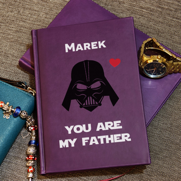Vader Dad - Zápisník A5 s potiskem