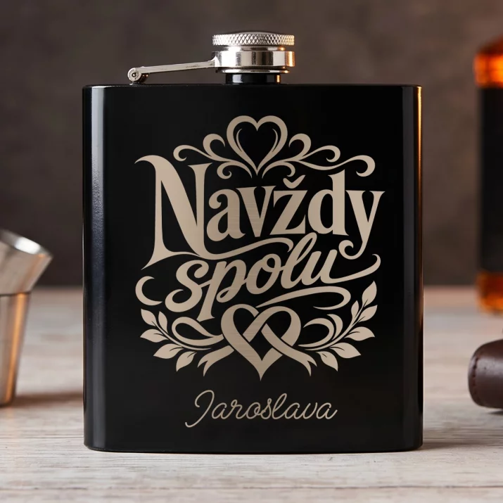 Placatka S Gravírováním K 25 Letům Manželství Dárek Pro Ženu: Navždy Spolu