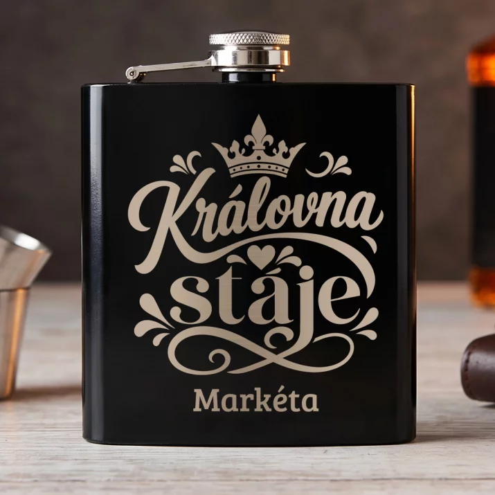 Placatka S Gravírováním Pro Koňařku Dárek Pro Ženu: Královna Stáje