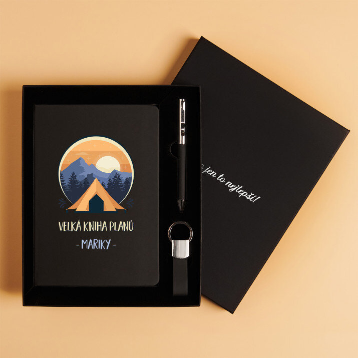 velká kniha plánů - Sada se zápisníkem
