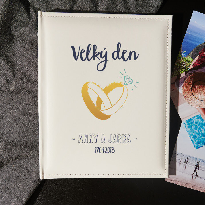 Velký den - Personalizované fotoalbum