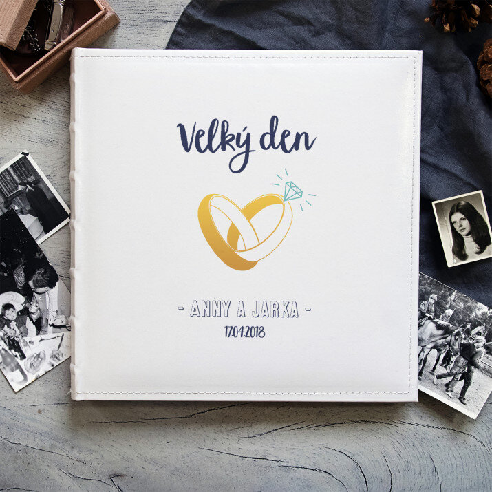 Velký den - Personalizované fotoalbum Velký den - Personalizované fotoalbum