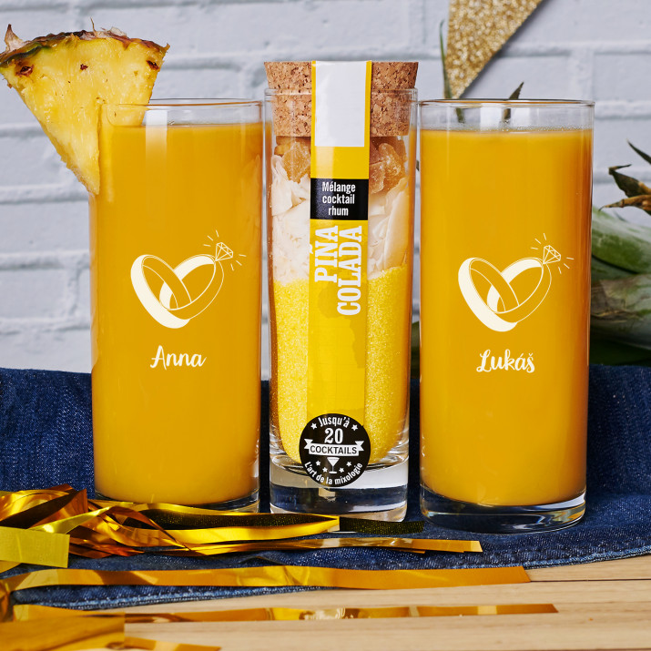 Velký den - Nápojová sada Pina Colada