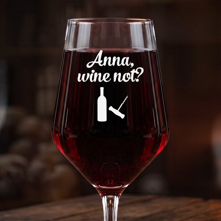 Wine not - Velká sklenice na víno